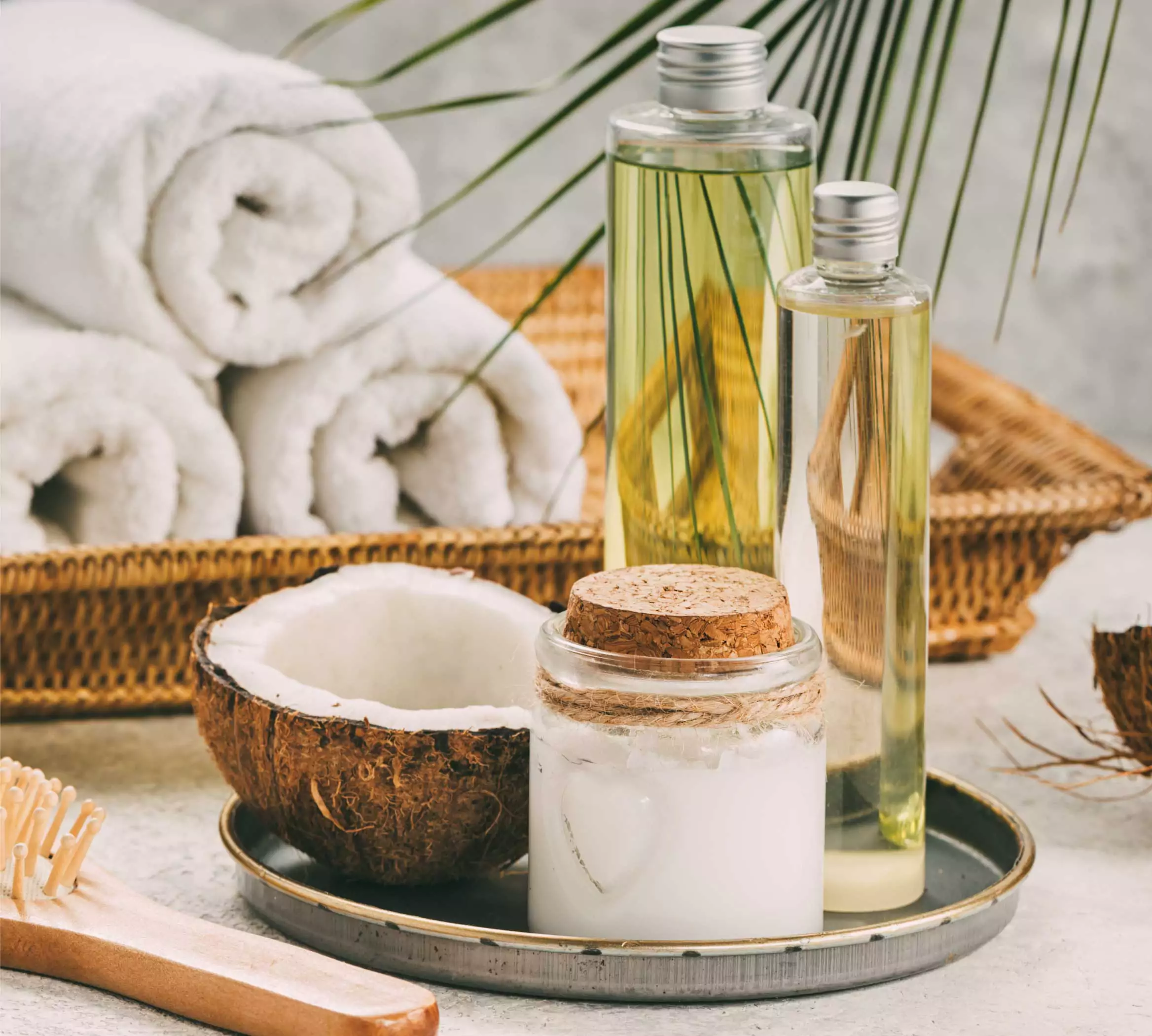 Coconut Oil Massage